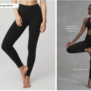 7/8 HIGH-WAIST AIRBRUSH LEGGING - SIZE L